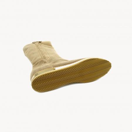 Замшевые сапоги летние Mara