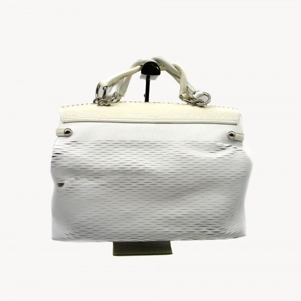 Сумка pH+39 A-661L н.кожа/лак (белый)