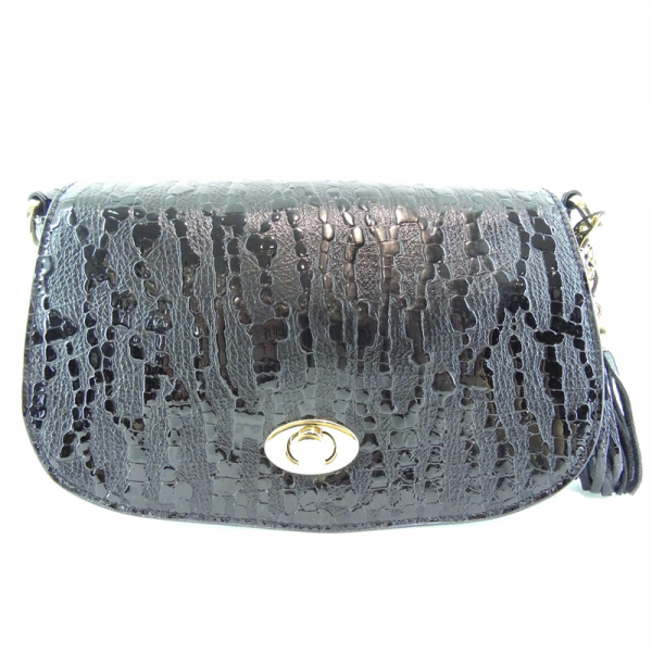 Сумка клатч REPETTO А-3521 лак (Черный)