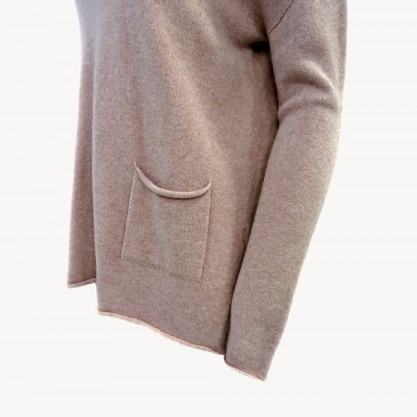 Пуловер жен.A.LAURENT А-8834 (розовый)