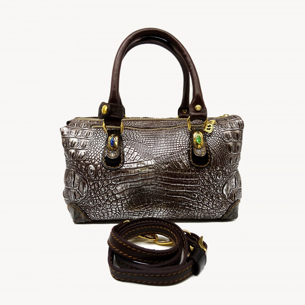 Кожаная сумка-тоут Marino Orlandi