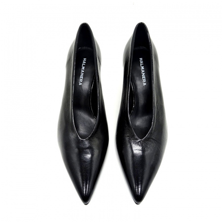 Туфли HALMANERA А-VALE 01 кожа наплак (37, Черный)