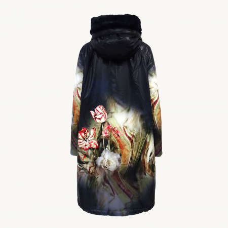 Пальто с принтом Ay-Sel