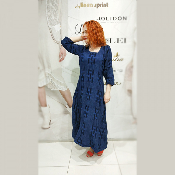 Льняное платье Grizas