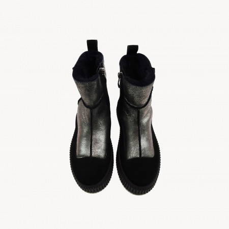 Замшевые ботинки Marzetti