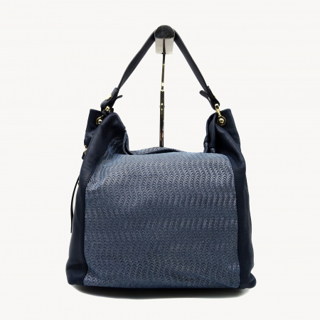 Сумка RIPANI А-7123 н.кожа/замша (синий)