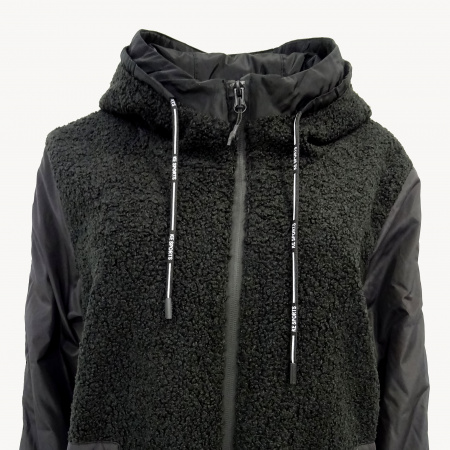 Пальто комбинированное Ay-Sel