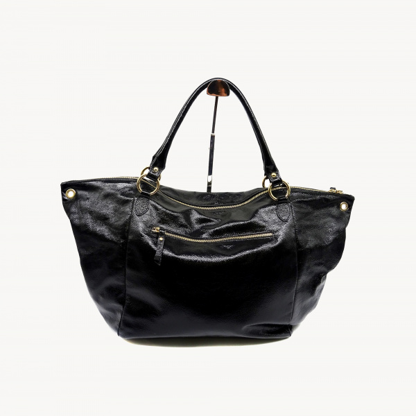 Сумка D.GREGORIO А-2679 наплак (чёрный)