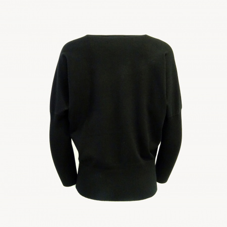 Джемпер CRISTINA C-794 (Free, Черный/бежевый)