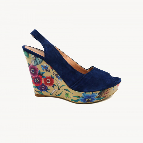 Комбинированные босоножки Lorena Paggi