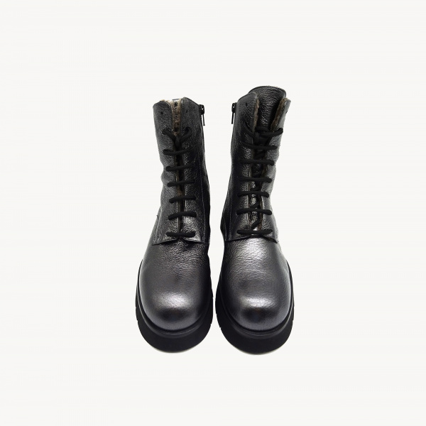 Кожаные высокие ботинки Emile