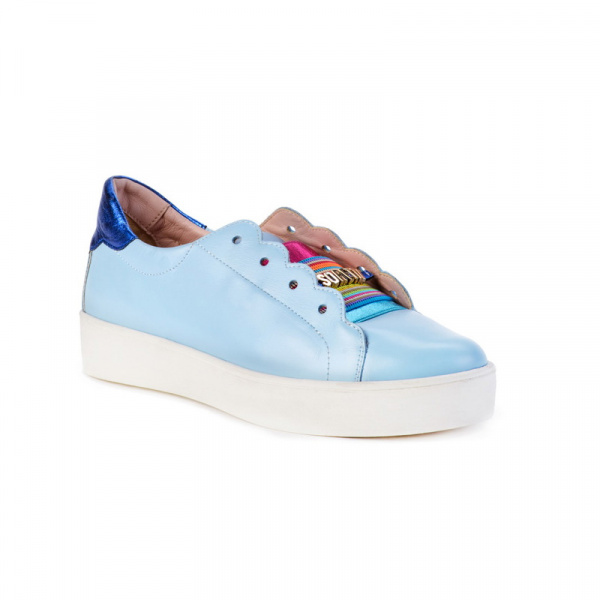 Кожаные кеды Helena Soretti