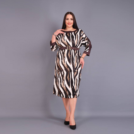 Платье EBBERRO 2623 (46, Коричневый)