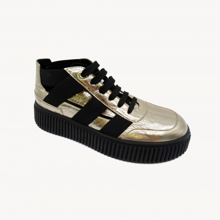 Кожаные кеды Mot-Cle