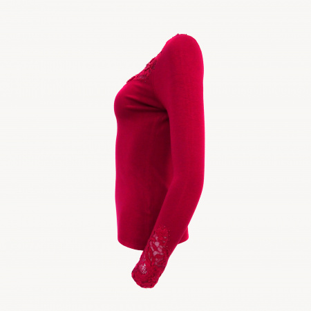 Блуза Philippe Carat -F250 (XXL, Fuchsia)