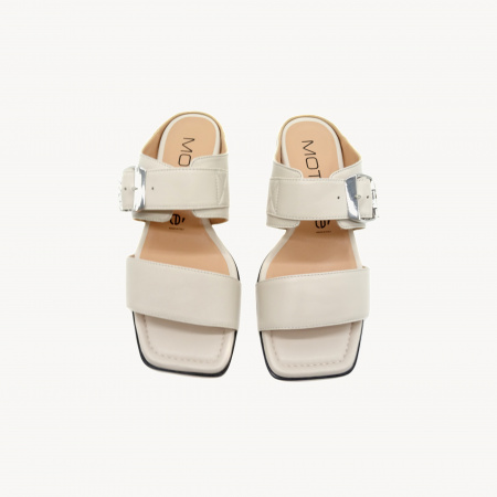 Кожаные сабо Mot-Cle