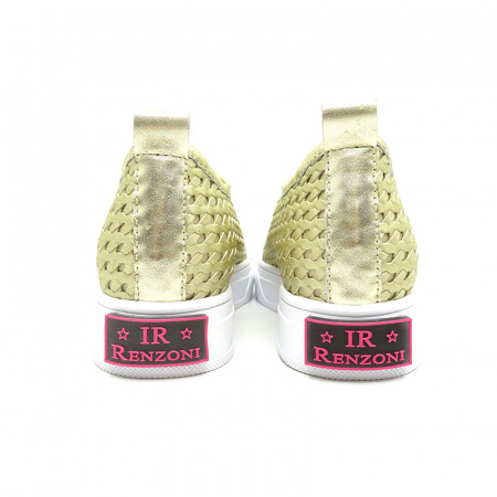 Кеды RENZONI А-С502 нат.кожа (37, Золотой)