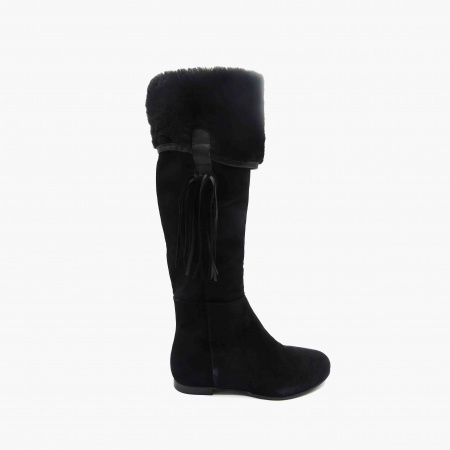 Замшевые сапоги Julie Dee