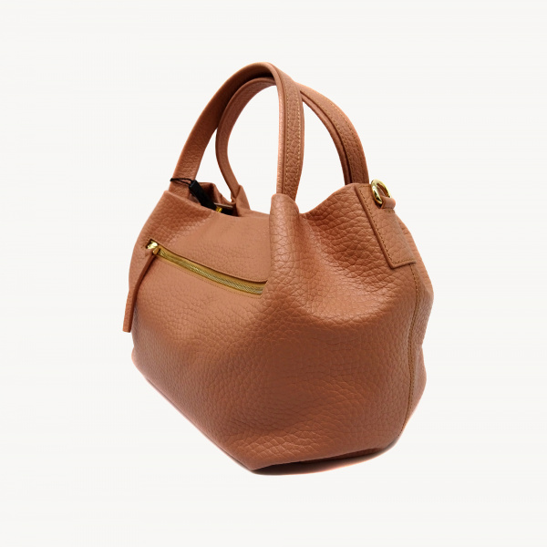 Кожаная сумка-тоут Carlo Salvatelli Cervino