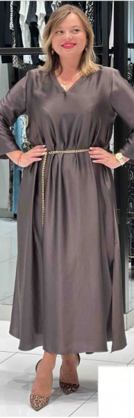 Платье PIENA 6551 (4, Коричневый)