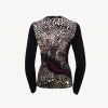 Джемпер Philippe Carat - D379 (M/L, Black/Ruby)