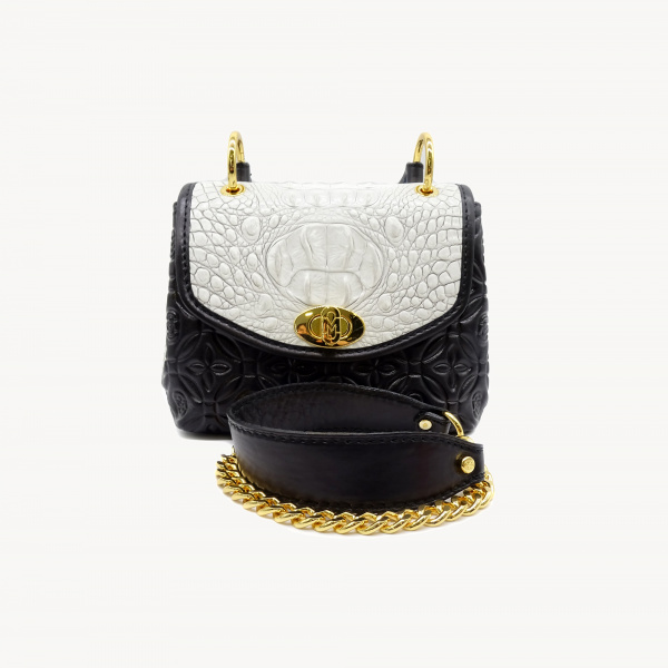 Кожаная сумка-сэтчел Marino Orlandi