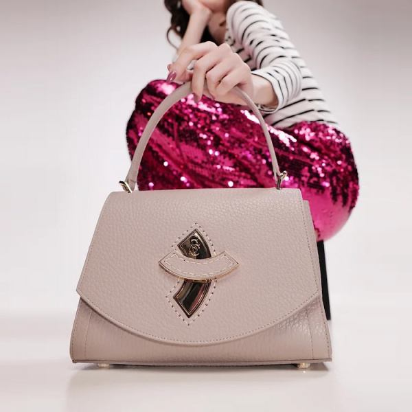 Сумка C.SALVATELLI  А-652 н.кожа (Бежевый)