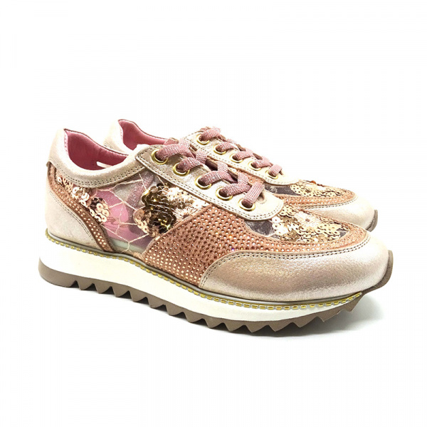 Кроссовки LAB MILANO А-33302 н.кожа (35, розовый)