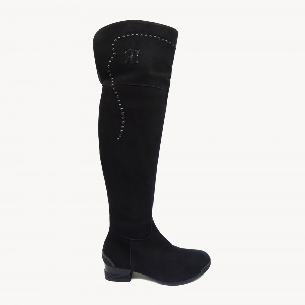 Замшевые ботфорты Ilasio Renzoni